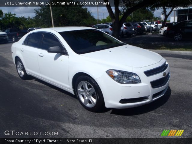 2011 Chevrolet Malibu LS in Summit White