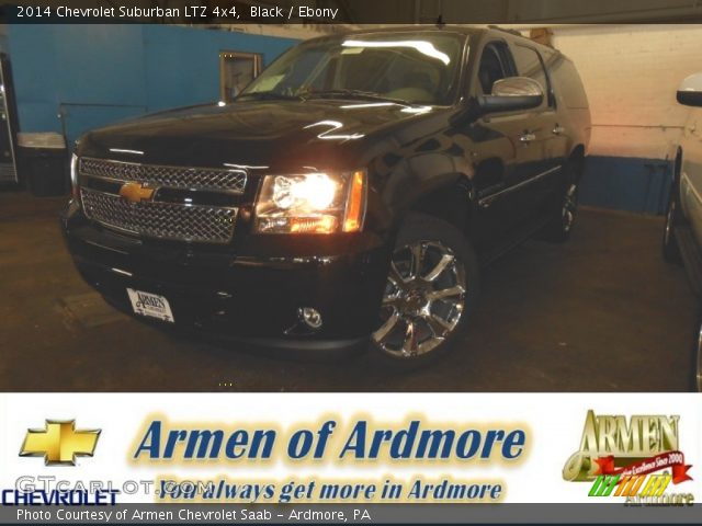 2014 Chevrolet Suburban LTZ 4x4 in Black
