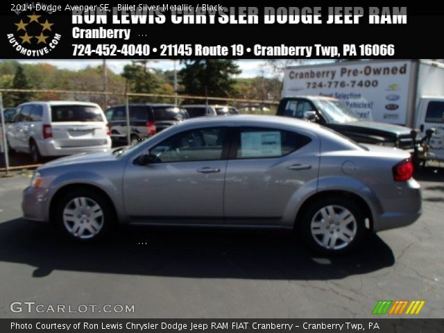 2014 Dodge Avenger SE in Billet Silver Metallic