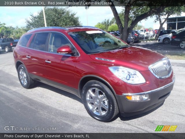 2010 Buick Enclave CXL in Red Jewel Tintcoat