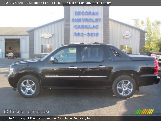 2012 Chevrolet Avalanche LTZ 4x4 in Black