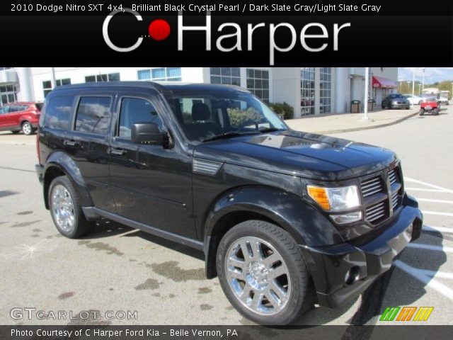 2010 Dodge Nitro SXT 4x4 in Brilliant Black Crystal Pearl