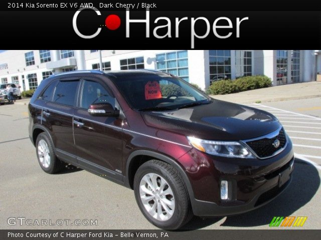 2014 Kia Sorento EX V6 AWD in Dark Cherry
