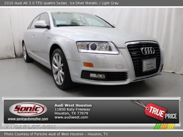 2010 Audi A6 3.0 TFSI quattro Sedan in Ice Silver Metallic