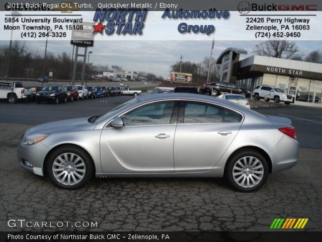 2011 Buick Regal CXL Turbo in Quicksilver Metallic