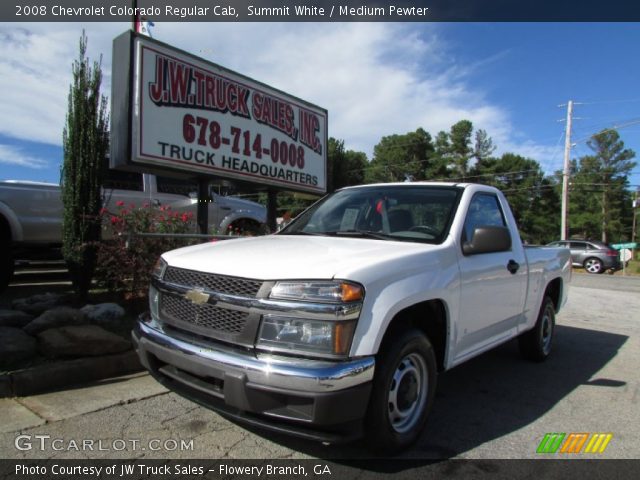 2008 Chevrolet Colorado Regular Cab in Summit White