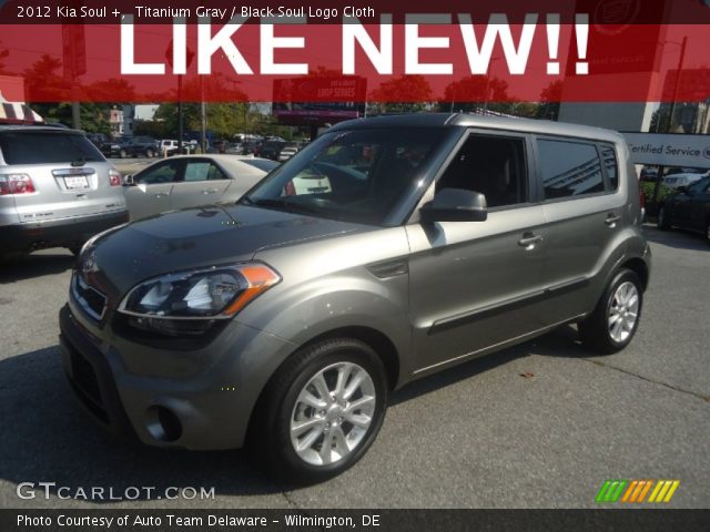 2012 Kia Soul + in Titanium Gray