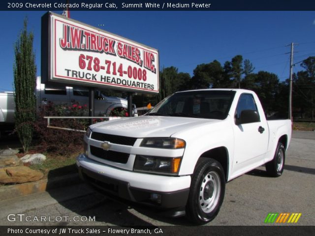 2009 Chevrolet Colorado Regular Cab in Summit White
