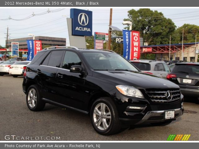 2012 Mercedes-Benz ML 350 4Matic in Black