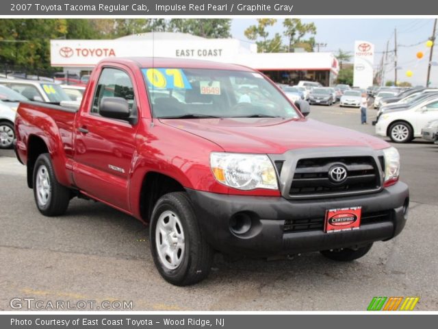 2007 Toyota Tacoma Regular Cab in Impulse Red Pearl
