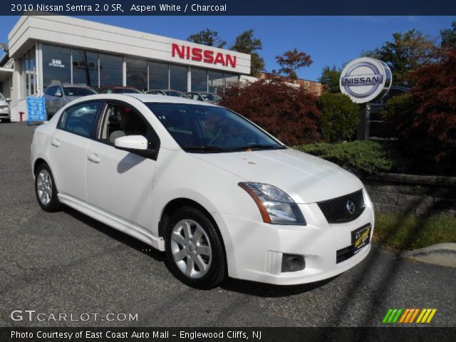 2010 Nissan Sentra 2.0 SR in Aspen White