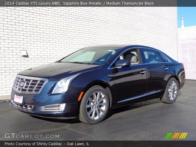 2014 Cadillac XTS Luxury AWD in Sapphire Blue Metallic