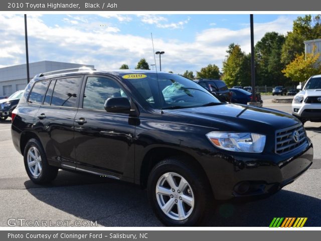 2010 Toyota Highlander  in Black