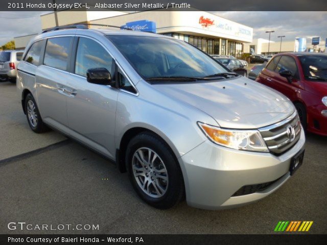 2011 Honda Odyssey EX-L in Alabaster Silver Metallic