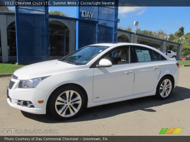 2013 Chevrolet Cruze LTZ in Summit White