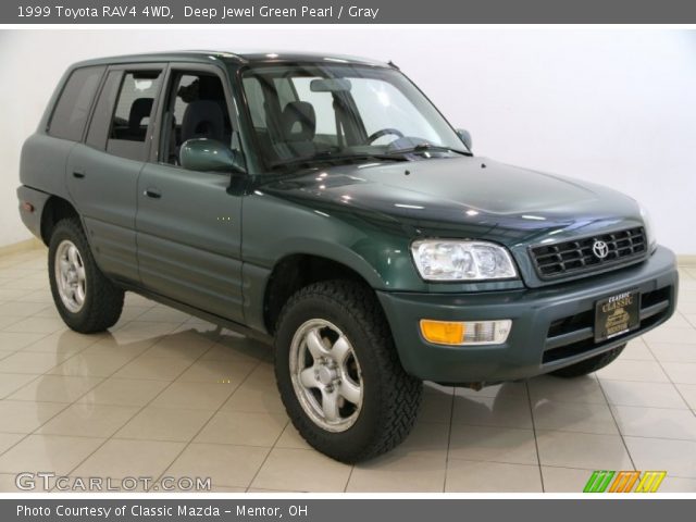 1999 Toyota RAV4 4WD in Deep Jewel Green Pearl