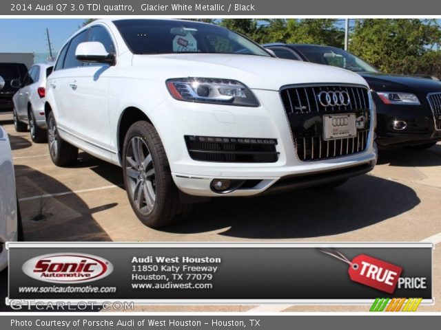 2014 Audi Q7 3.0 TDI quattro in Glacier White Metallic