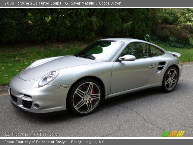 2008 Porsche 911 Turbo Coupe in GT Silver Metallic