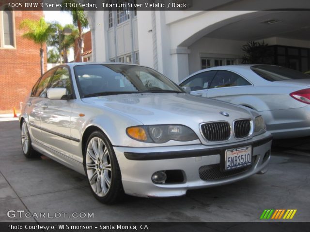 2005 BMW 3 Series 330i Sedan in Titanium Silver Metallic