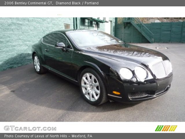 2006 Bentley Continental GT  in Diamond Black