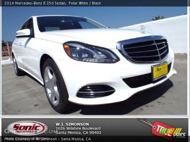 2014 Mercedes-Benz E 350 Sedan in Polar White