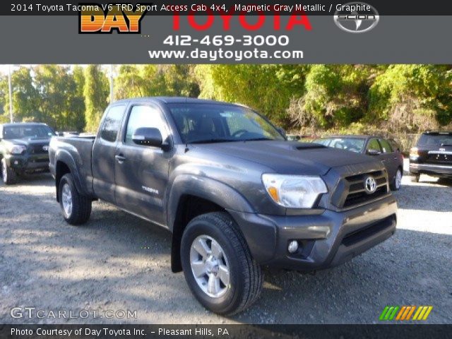2014 Toyota Tacoma V6 TRD Sport Access Cab 4x4 in Magnetic Gray Metallic