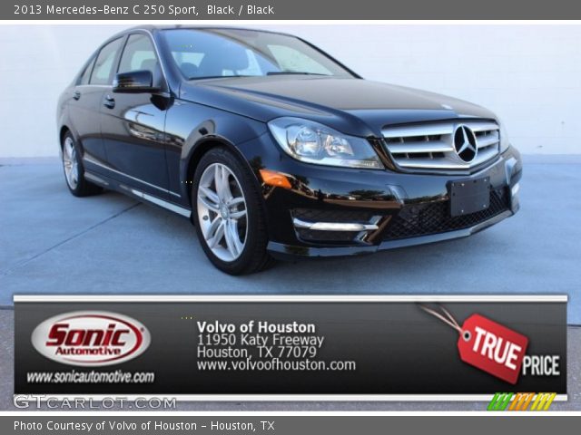 2013 Mercedes-Benz C 250 Sport in Black