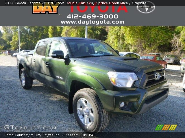 2014 Toyota Tacoma V6 TRD Sport Double Cab 4x4 in Spruce Green Mica