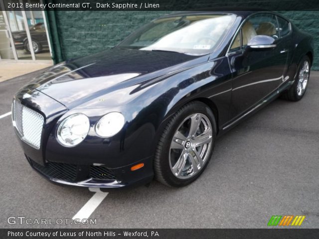 2012 Bentley Continental GT  in Dark Sapphire
