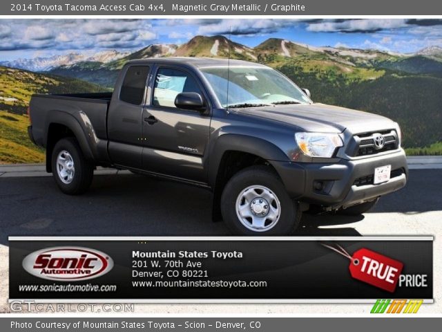 2014 Toyota Tacoma Access Cab 4x4 in Magnetic Gray Metallic