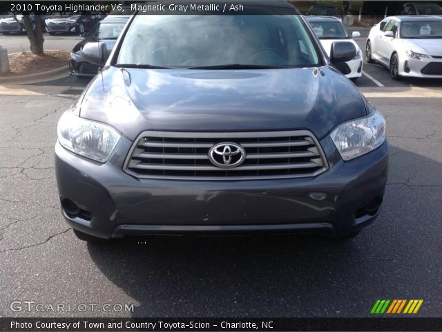 2010 Toyota Highlander V6 in Magnetic Gray Metallic