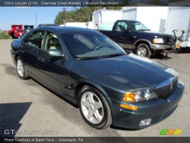2001 Lincoln LS V6 in Charcoal Green Metallic
