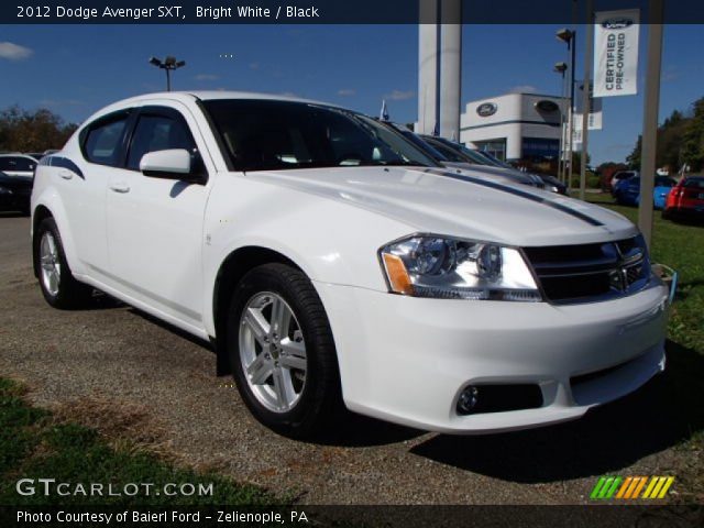 2012 Dodge Avenger SXT in Bright White