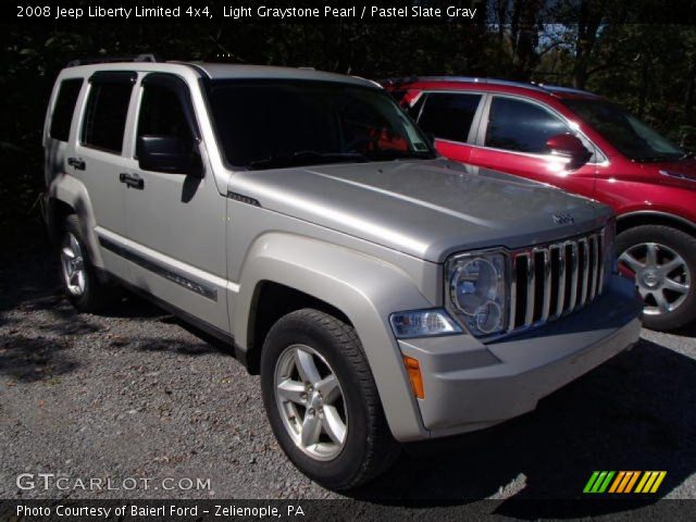 2008 Jeep Liberty Limited 4x4 in Light Graystone Pearl
