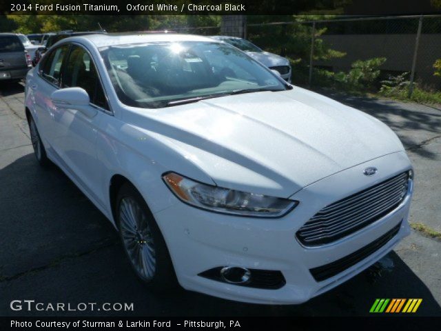 2014 Ford Fusion Titanium in Oxford White