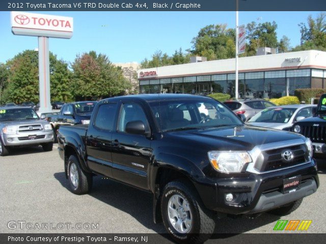 2012 Toyota Tacoma V6 TRD Double Cab 4x4 in Black