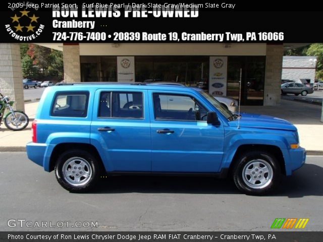 2009 Jeep Patriot Sport in Surf Blue Pearl