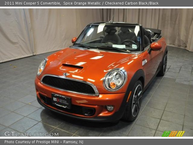 2011 Mini Cooper S Convertible in Spice Orange Metallic