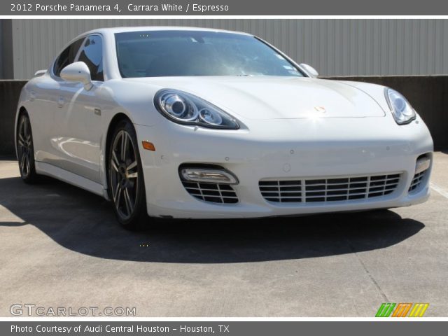 2012 Porsche Panamera 4 in Carrara White