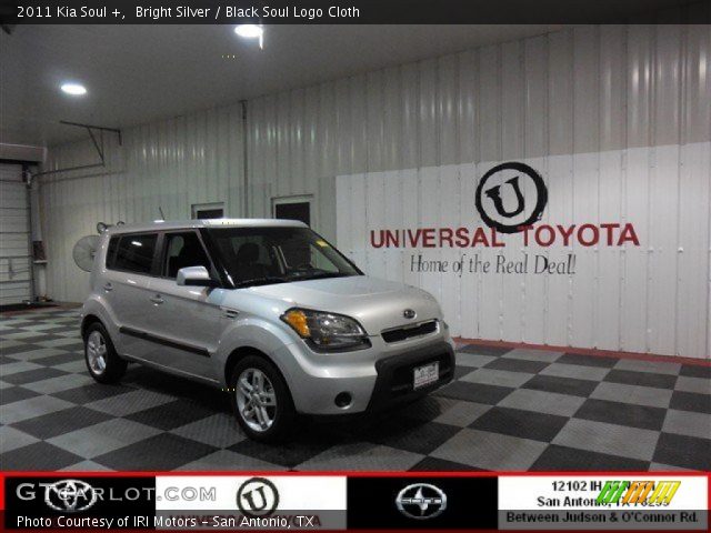 2011 Kia Soul + in Bright Silver