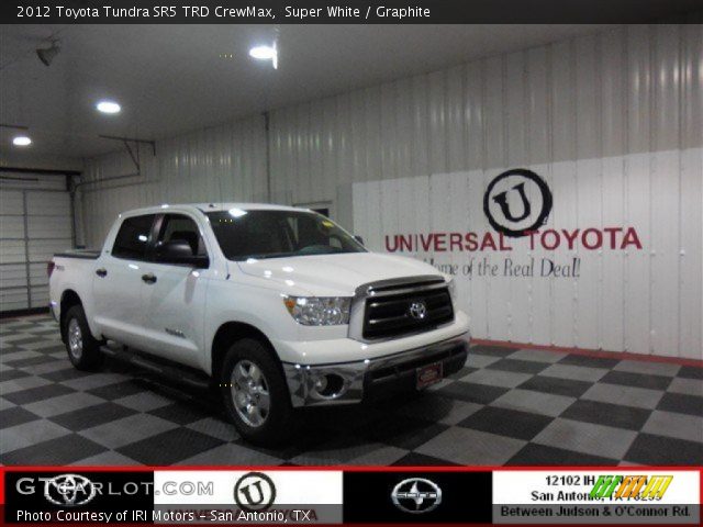 2012 Toyota Tundra SR5 TRD CrewMax in Super White