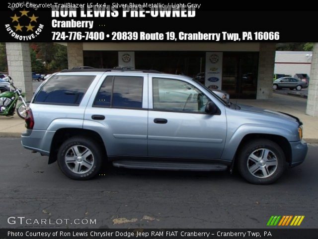 2006 Chevrolet TrailBlazer LS 4x4 in Silver Blue Metallic