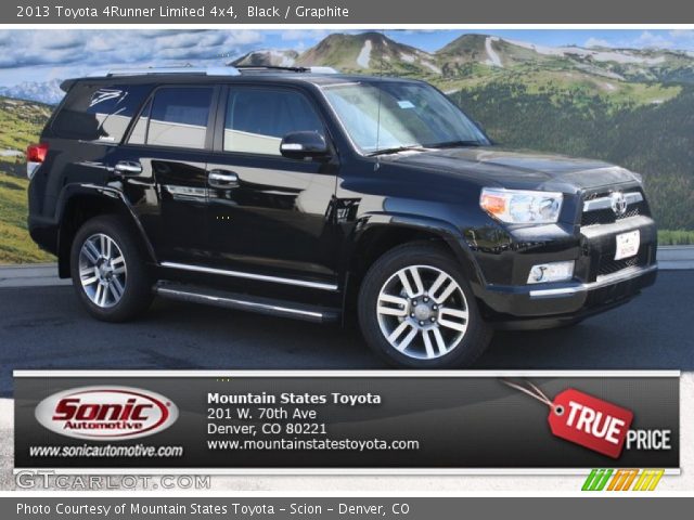 2013 Toyota 4Runner Limited 4x4 in Black