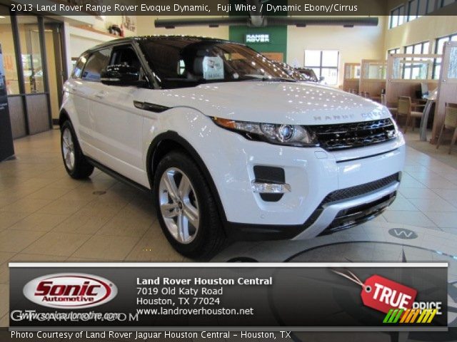 2013 Land Rover Range Rover Evoque Dynamic in Fuji White