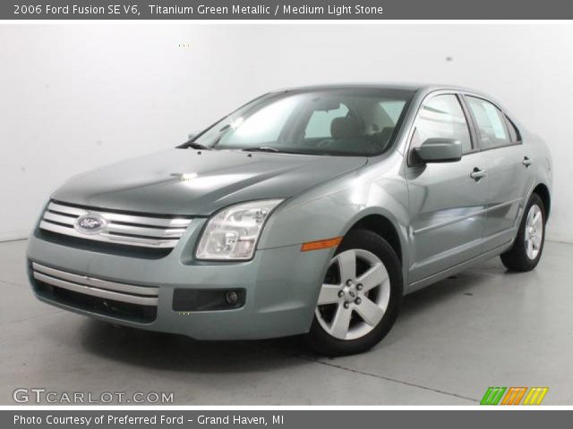 2006 Ford Fusion SE V6 in Titanium Green Metallic