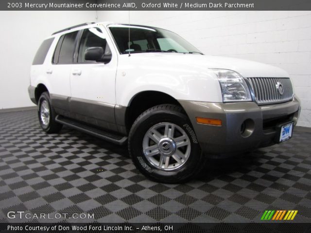 2003 Mercury Mountaineer Convenience AWD in Oxford White
