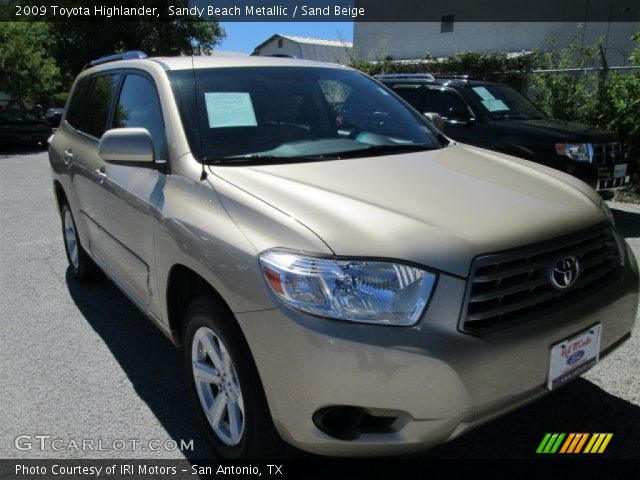 2009 Toyota Highlander  in Sandy Beach Metallic