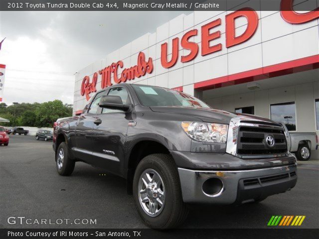 2012 Toyota Tundra Double Cab 4x4 in Magnetic Gray Metallic