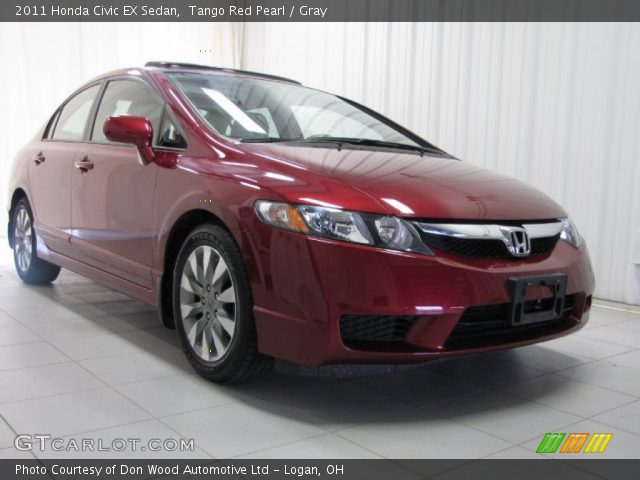2011 Honda Civic EX Sedan in Tango Red Pearl