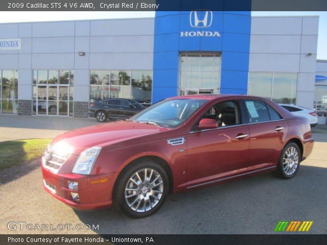 2009 Cadillac STS 4 V6 AWD in Crystal Red